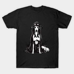 Halloween Galgo Espanol Greyhound Spanish T-Shirt